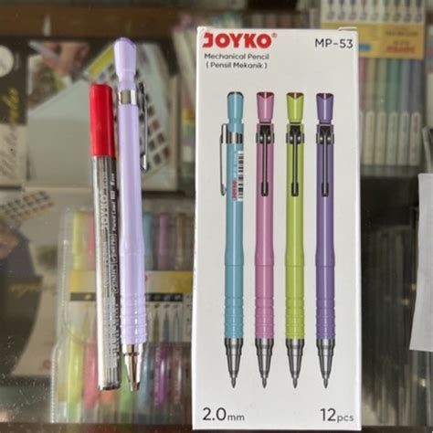 Jual 1set MP 53 Joyko Mechanical Pencil Pensil Mekanik MP 53 Lead