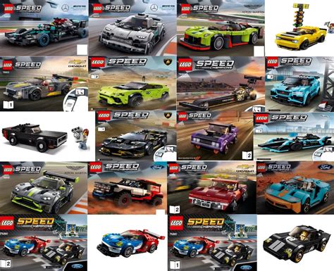 Lego Speed Champions Collection Overview