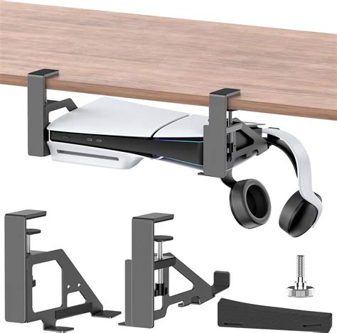 Amazon Kosker No Drill Ps Ps Slim Under Desk Mount Metal Under