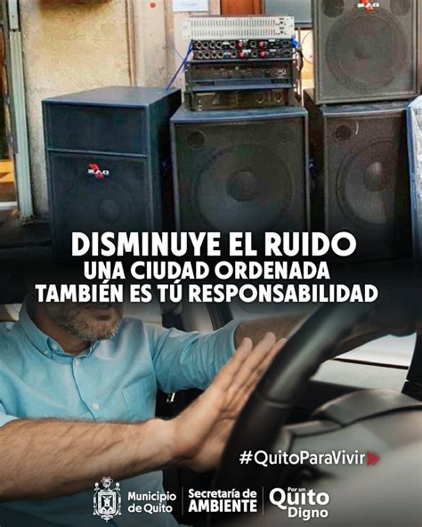 Ambiente Quito on Twitter Luchar contra la contaminación acústica es