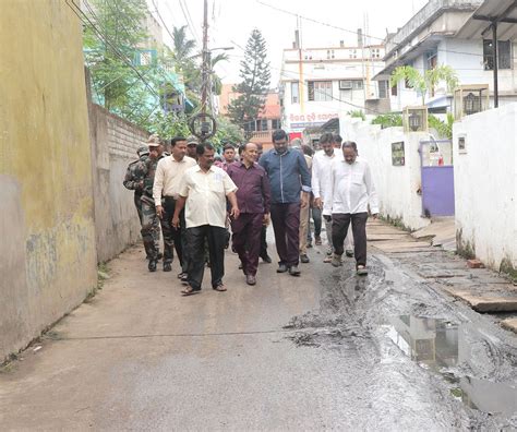 CMC Cuttack On Twitter To Review Citys Monsoon Preparedness Mayor