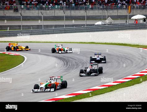 Malaysian Grand Prix at Sepang F1 first circuit in Sepang Stock Photo ...