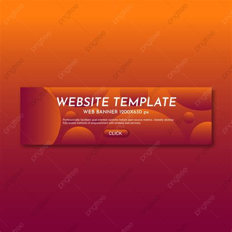 Red Business Website Template Template Download on Pngtree