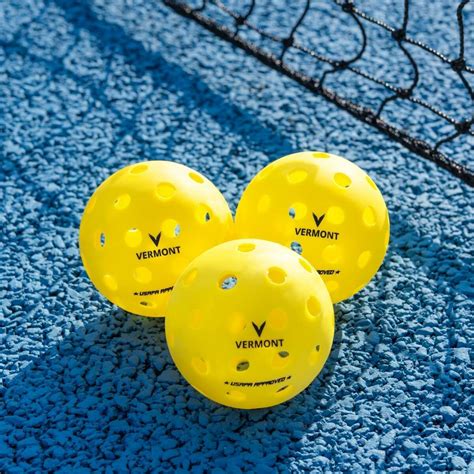 Vermont Balles de Pickleball Extérieur Net World Sports