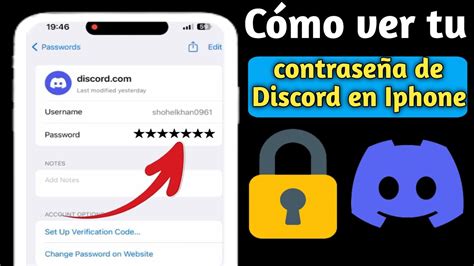 C Mo Ver Su Contrase A En Discord En Iphone Ver Tu Contrase A De