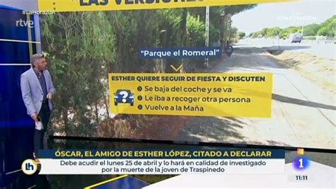 La Hora De La On Twitter Scar El Amigo De Esther L Pez Citado