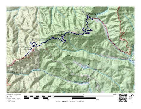 Fort Mountain State Park Hiking Pinhoti Trail