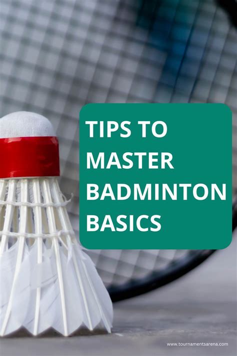 Master Badminton Tips | Badminton tips, Badminton, Fun sports