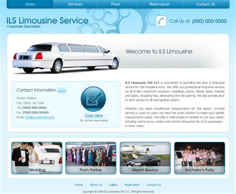 Limo Template By Webdeviant On Deviantart