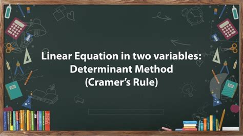 Tenth Standard Maths I Linear Equation In Two Variables