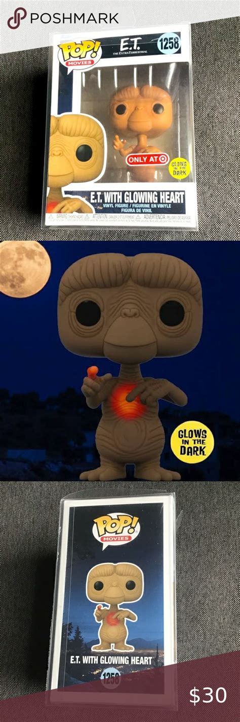 E T The Extra Terrestrial Th Anniversary Funko Pop E T Glowing