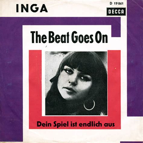 Inga The Beat Goes On Dein Spiel Ist Endlich Aus 1967 Vinyl