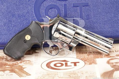 Colt Anaconda Mm Mag Dasa Double Revolver Bright Stainless Mfd