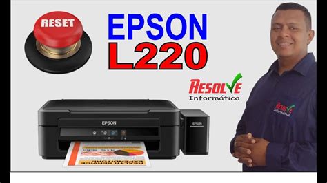 Reset Epson L L L L L L A Almofada De Tinta Da