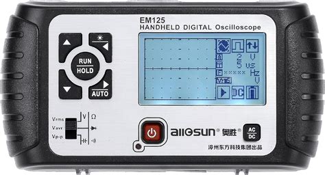 Allosun Osciloscopio Medidor De Almacenamiento Digital Y Mult Metro