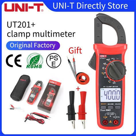 UNI T UT201 UT203 UT204 UT204A Digital Handheld Clamp Multimeter Tester