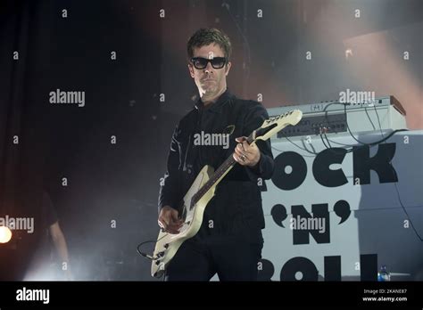 British Iconic Frontman Liam Gallagher Performs At Electric Brixton