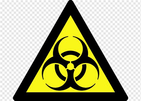 Biological Hazard Hazard Symbol Safety S Triangle Sign Signage Png