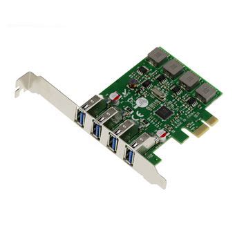 KALEA INFORMATIQUE Carte contrôleur PCI EXPRESS PCIe vers USB 3 0 4