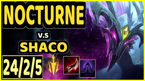 Selfmade Nocturne Vs Shaco Kda Jungle Challenger Gameplay