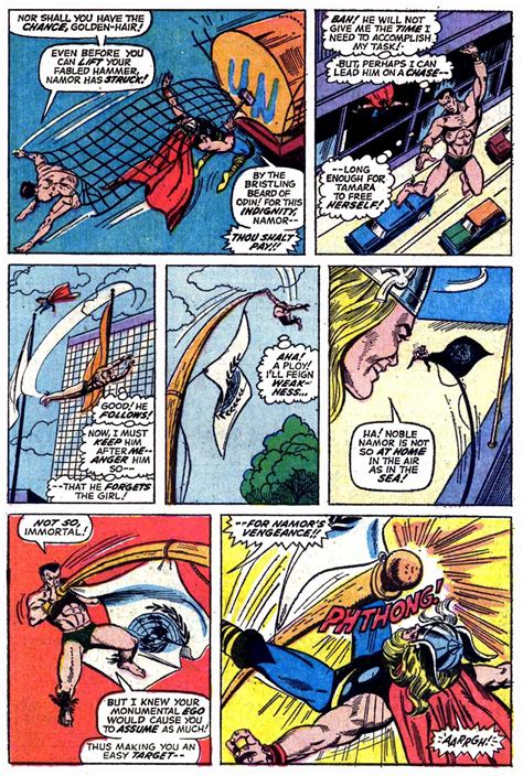 Namor Vs Classic Thor Battles Comic Vine