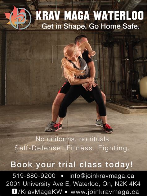 Krav Maga Waterloo Print Ad On Behance