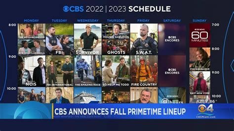 Cbs Unveils 2022 2023 Primetime Lineup Youtube