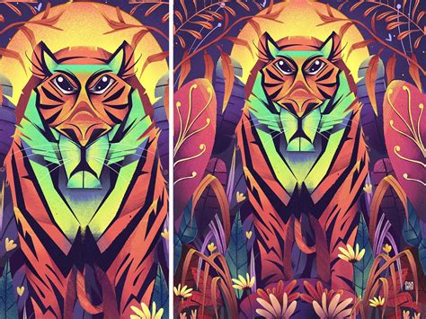 Wild colors by Unni on Dribbble