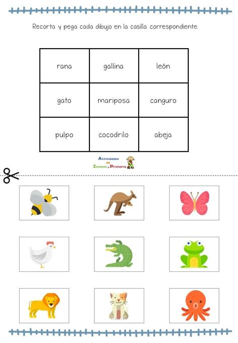 Tableros temáticos para trabajar la asociación palabra imagen