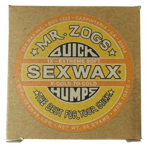 Mr Zog S Sex Wax Quick Humps 1x Extreme Soft Extra Cold Cold Surfboar Seaside Surf Shop