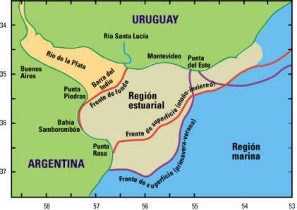 El Rio De La Plata Mapa