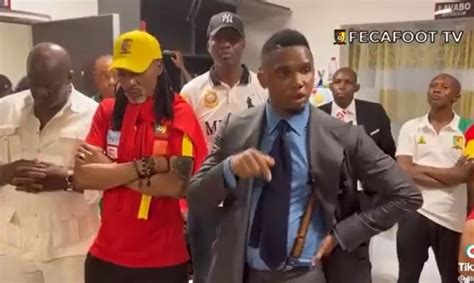 Samuel Etoo Le Cameroun Va Au Qatar Pour Gagner Le Mondial Vid O