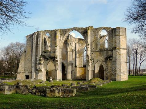 Ruines de l abbaye royale Notre Dame du Lys à Dammarie les Flickr