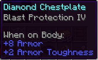 Blast Protection Enchantment in Minecraft