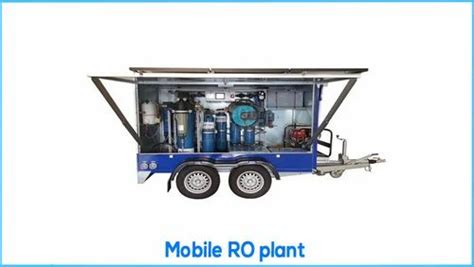 Lph Mobile Water Treatment Plant At Rs In New Delhi Id