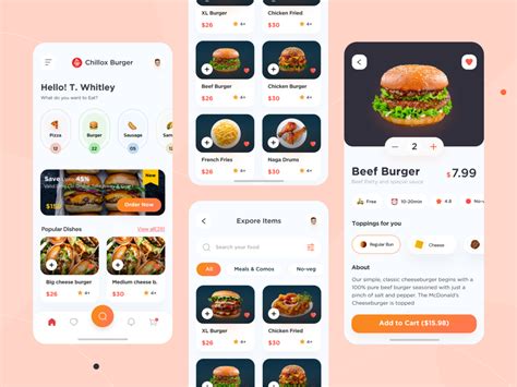 Food Delivery App 🍔 By Vikram Mali On Dribbble