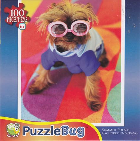 Buy Puzzlebug 100 Piece Puzzle ~ Summer Pooch Online At Low Prices In