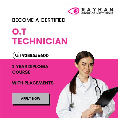 Pursuing A Diploma In Operation Theatre Technology Course In Kerala