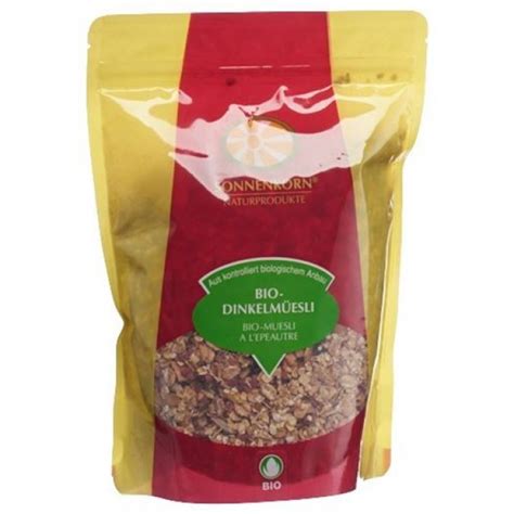 Sonnenkorn Dinkelmuesli Bio Knospe 360г