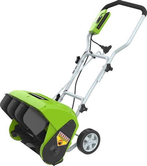 Hassle-Free Snow Removal with Greenworks 10 Amp Snow Blower