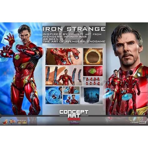 全新 Hot Toys MMS606 鋼鐵奇異博士 概念藝術款 蝦皮購物