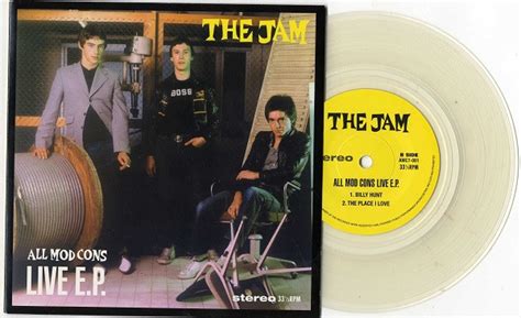 The Jam All Mod Cons Live Ep 2013 Clear Vinyl Discogs