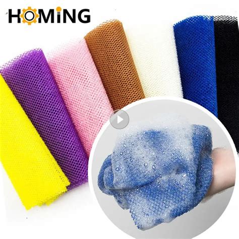 Sponge Body Scrub Brush Rubbing Washcloth Bath Brush African Net Sponge