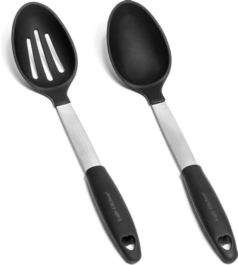 Amazon Daily Kitchen Cooking Spoons Set Heat Resistant Silicone