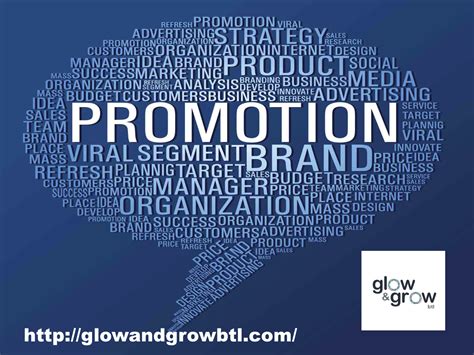 TIPS GLOW GROW te informa Cuáles son las promoción de tipo