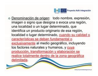 Régimen de tutela para Indicaciones geográficas PPT