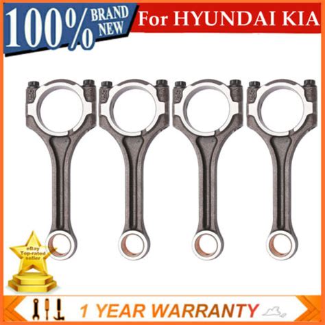 Pcs Engine Connecting Rods B For Hyundai Kia L