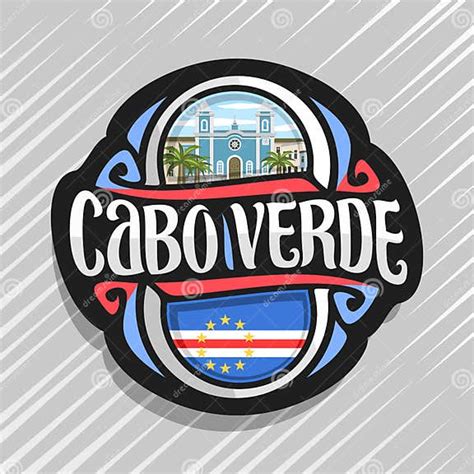 Vector Logo For Cabo Verde Stock Vector Illustration Of Badge 254553130