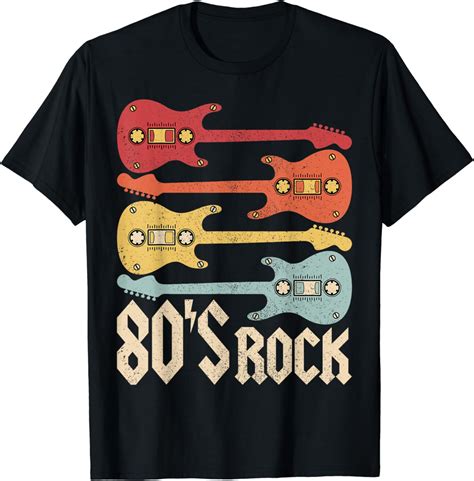 80s Rock Band Guitar Cassette Tape 1980s Vintage 80s Costume T Shirt