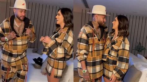 Neymar E Sua Namorada Bruna Biancardi Combinam Looks Para Arraial